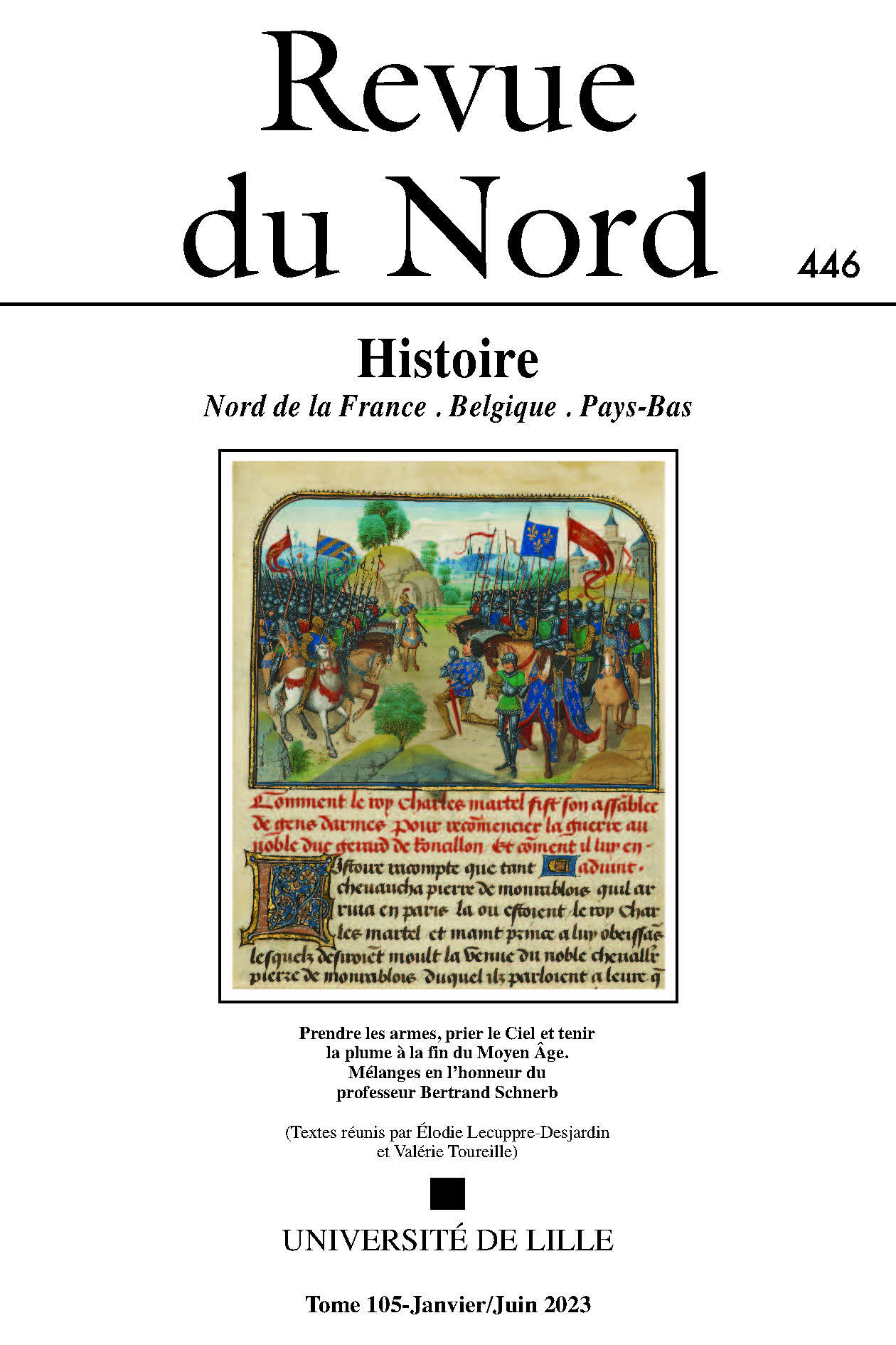 Revue du Nord Numéro 446 Histoire